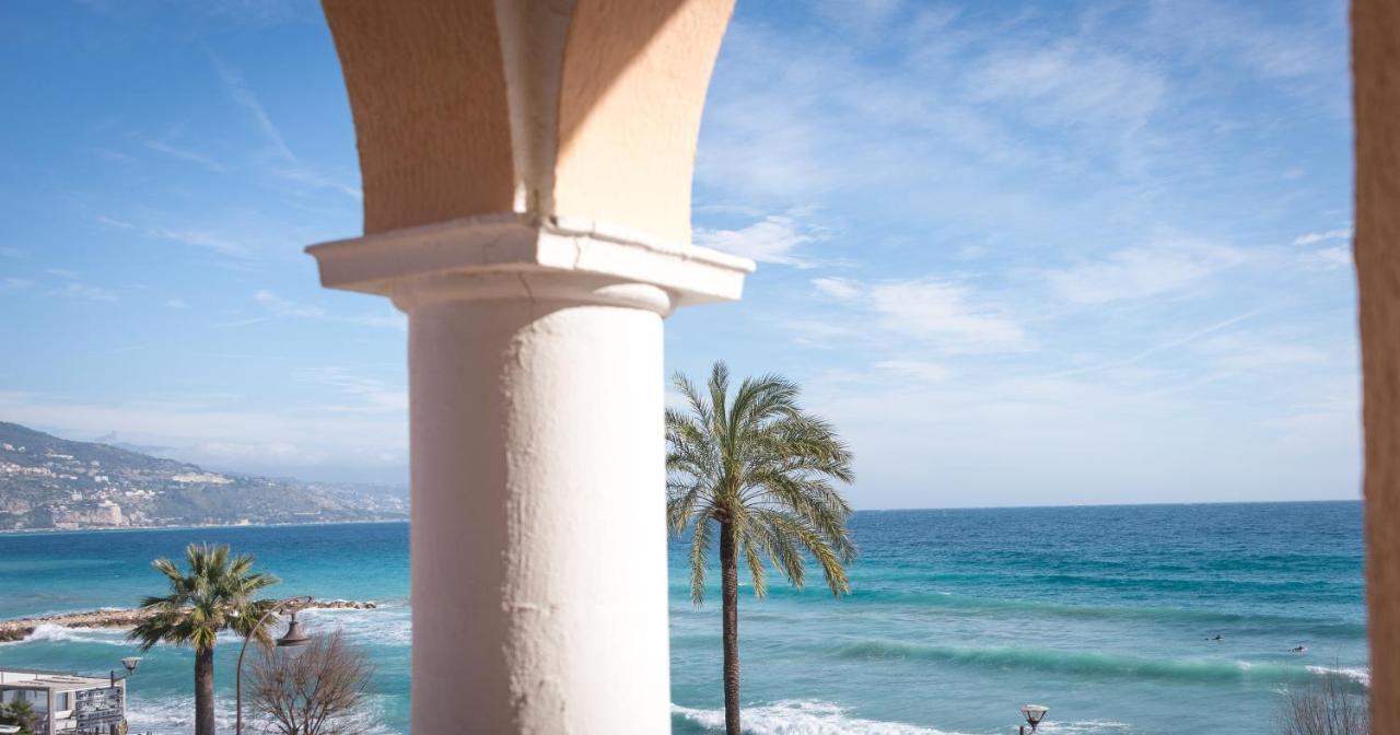 Hotel Et Appartements Reine D'Azur Roquebrune-Cap-Martin Exteriér fotografie